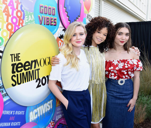 Jaden Smith, Chloe Moretz & Sophie Turner Strike a Pose at Louis