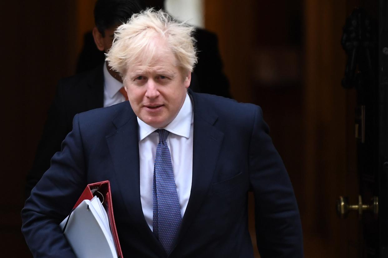 Boris Johnson’s government resumes Brexit talks with EU (AFP via Getty Images)