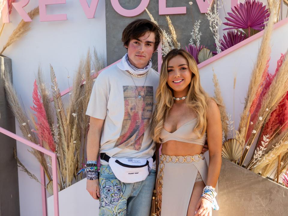 Spencer List (left) and Peyton List stand next to each other.