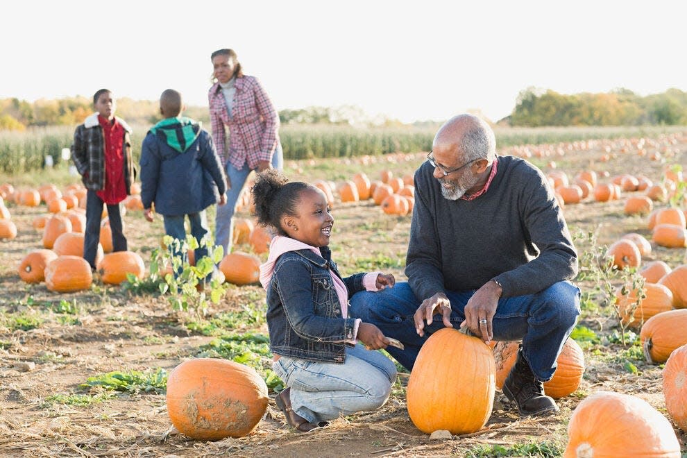 A visit to the pumpkin patch is just one of the highlights of Country Pumpkins Fall Festival and Tours.