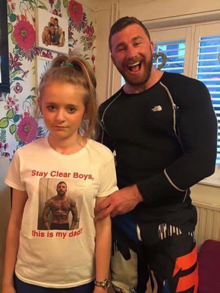 This Genius Woman Is Making Sure No One Hits on Her Man With This Terrifying Shirt