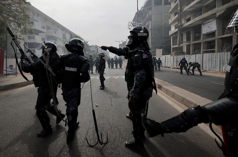 More unrest in Senegal as police clash with opposition supporters