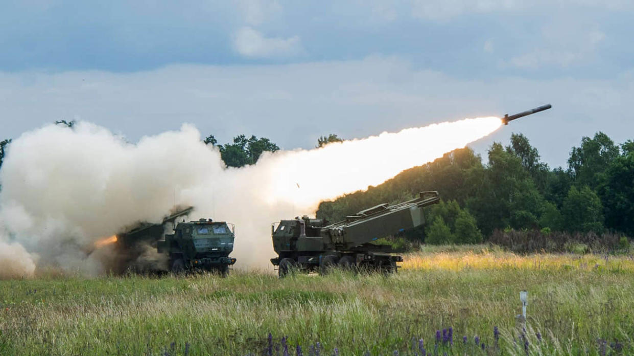HIMARS multiple-launch missile systems. Stock photo: mil.in.ua