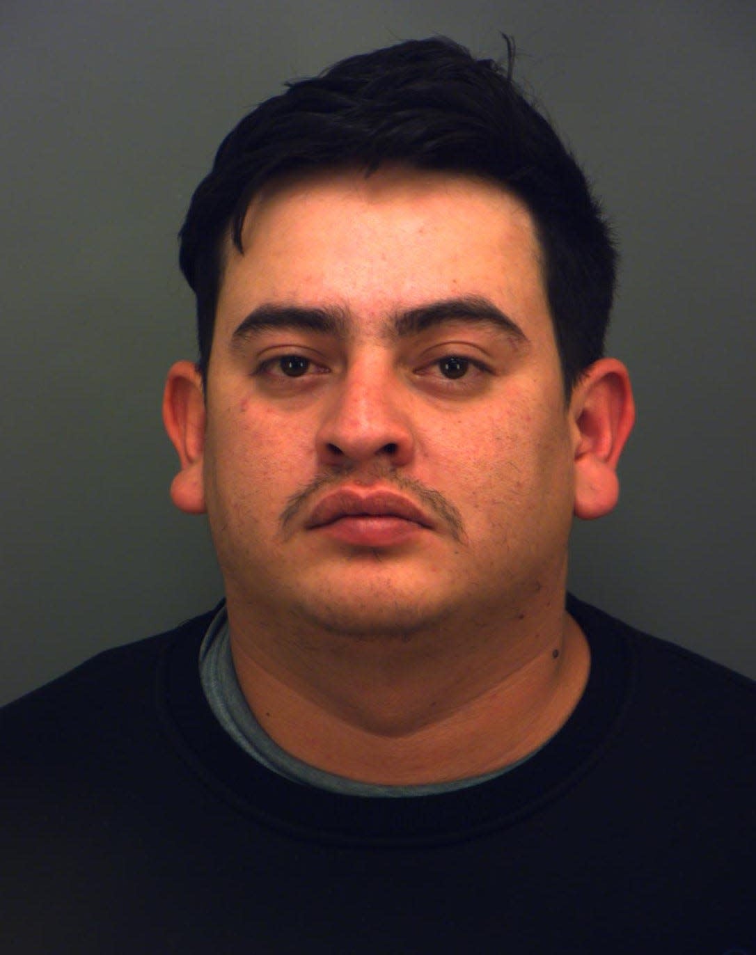 Gustavo Alexis Enriquez Acosta was arrested by the Texas Department of Public Safety in October for allegedly belonging to a drug cartel-linked human smuggling ring in El Paso.
