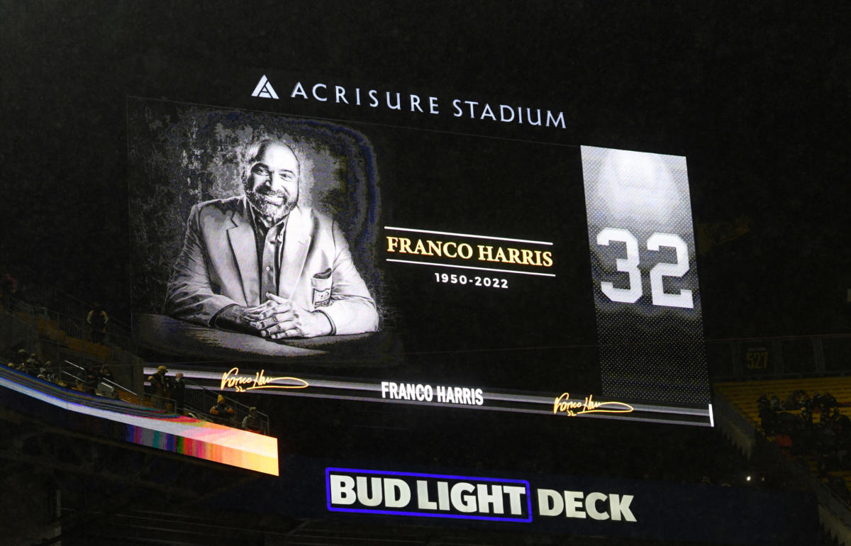 Steelers' Franco Harris retirement jersey to be unveiled in Saturday's game  vs. Bills - Behind the Steel Curtain