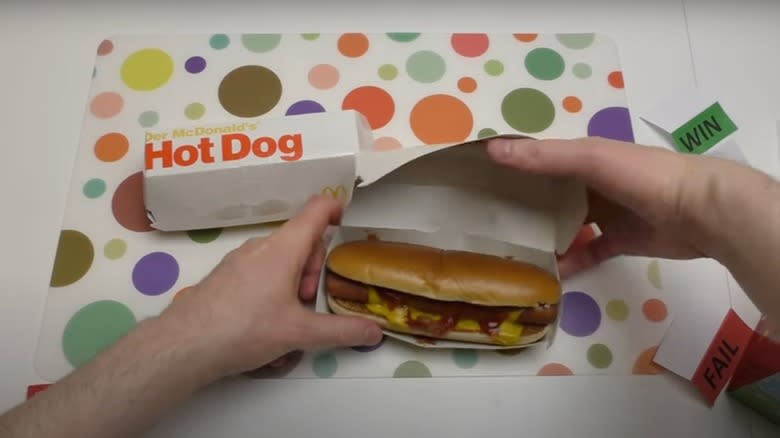 mcdonald's hot dogs