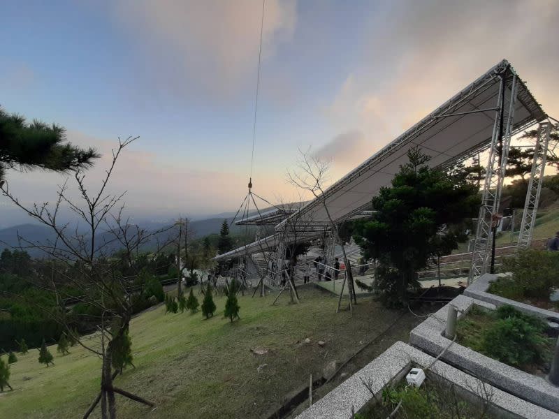 ▲前總統李登輝即將安葬於五指山國軍示範公墓特勳區。軍方表示，為尊重家屬，五指山特勳區目前不對外開放。(圖 / 國防部提供)