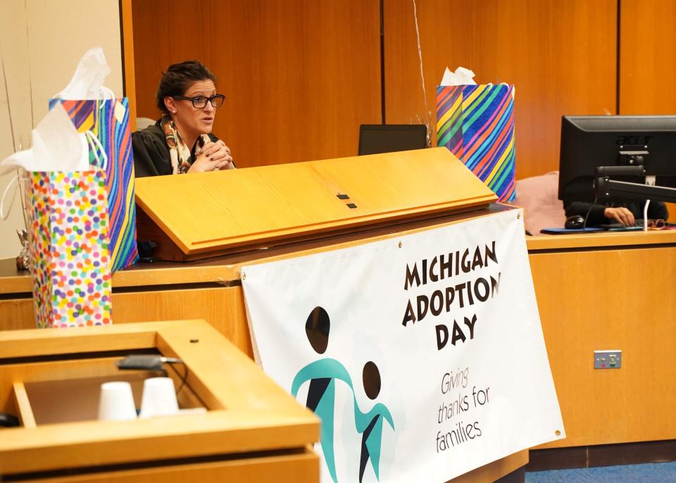 Adoption Day was observed Tuesday, Nov. 29, 2022, in Lenawee County. Lenawee County Probate Judge Catherine A. Sala granted two adoption cases as they were found to be desirable and in the best interest of the children.