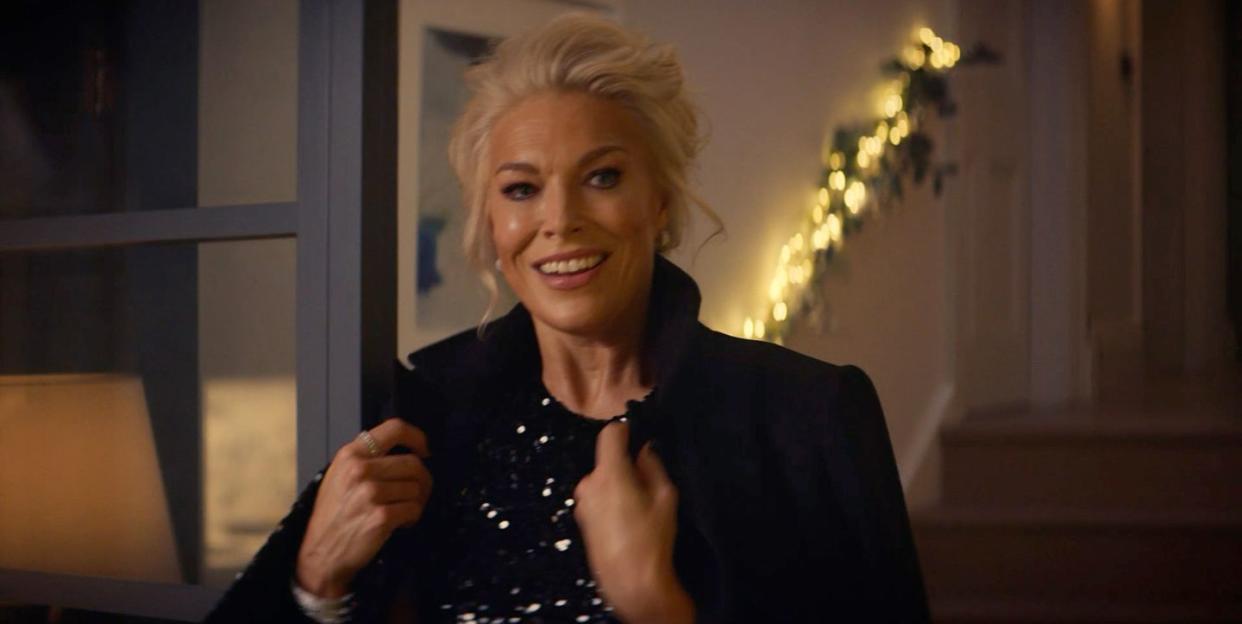 hannah waddingham, m and s christmas advert 2023