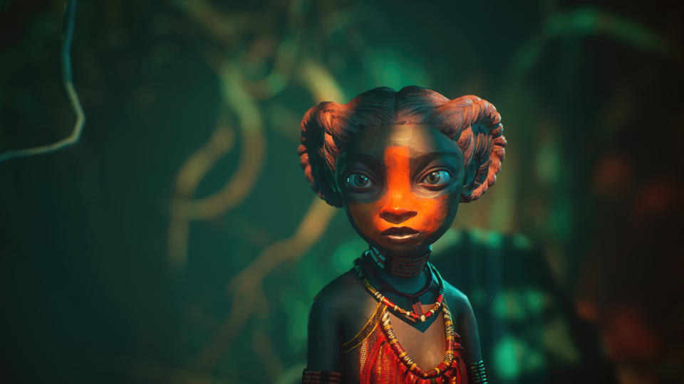 Making The Voice in the Hollow using Unreal Engine 5; a girl in a fantasy world