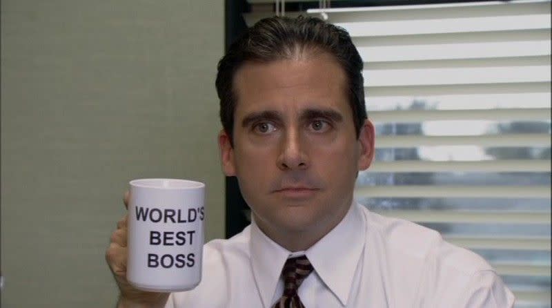 steve carell in the office