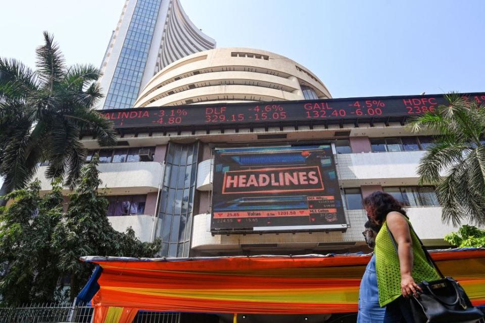 The Bombay stock exchange