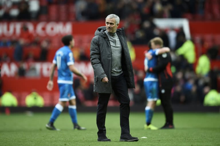 Manchester United manager Jose Mourinho aims to erase the memory of one of his most painful defeats by ending Chelsea's double challenge