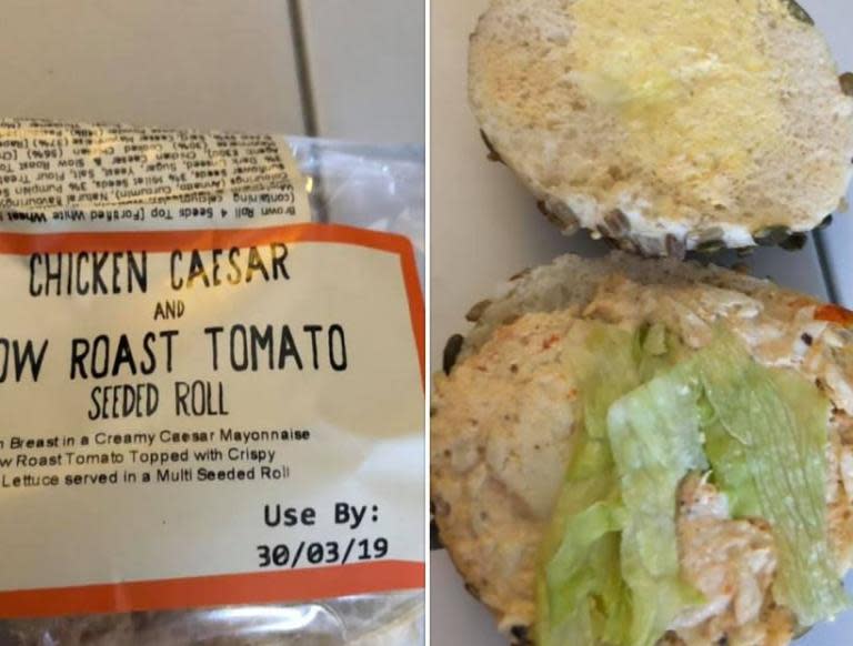 British Airways flight attendant ‘embarrassed’ to serve ‘unacceptable’ chicken caesar roll