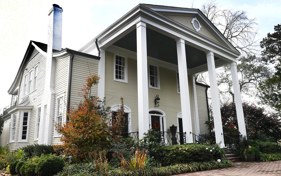 This is the Clevedale Historic Inn and Gardens in Spartanburg. The owners are Pontheolla Mack Abernathy and Paul Roberts Abernathy.