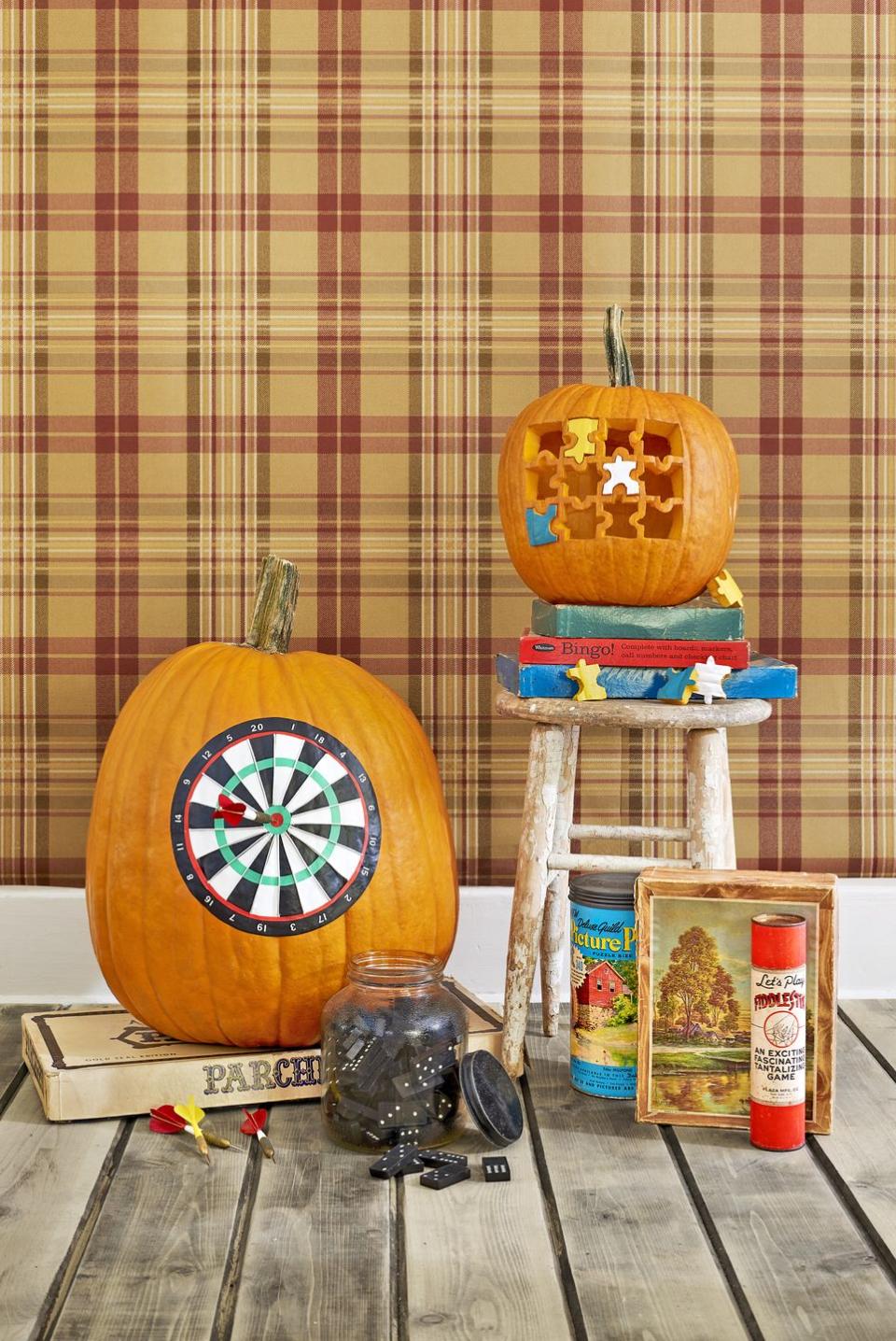 Dartboard Pumpkin