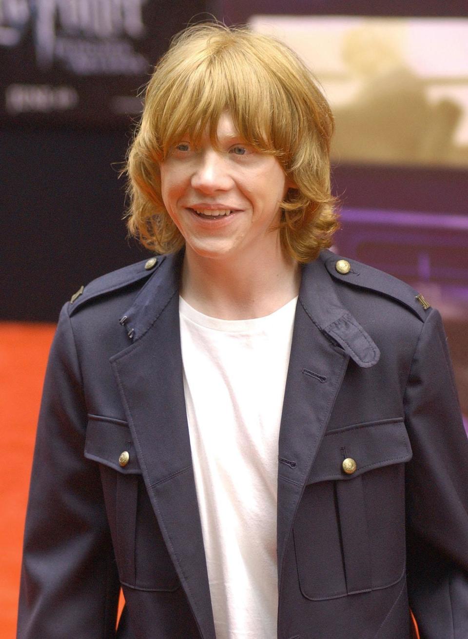 Rupert Grint (who plays Ron Weasley) arrives for the World Premiere of Harry Potter and the Prisoner of Azkaban at Radio City Music Hall in New York.