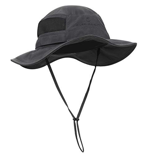 Calamus UPF 50 Boonie Sun Hat– Sun Protection Hat, Fishing Hat, Beach & Hiking Hat, Golf Hat, Hunting Hat, Paddling, Rowing, & Kayaking - Gray