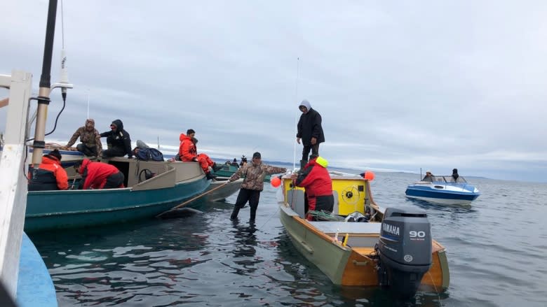 7 years in the making: Iqaluit hunters celebrate successful bowhead whale harvest