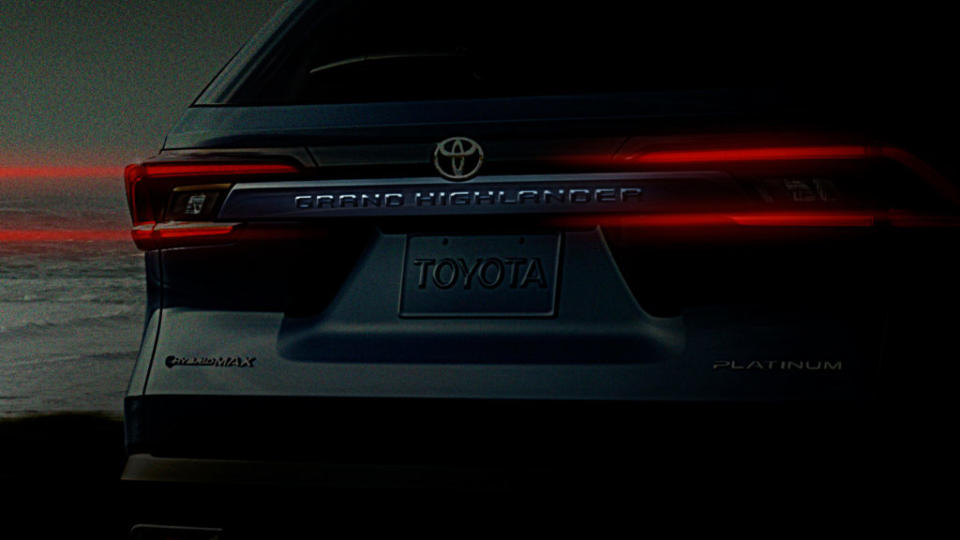 先前預覽圖已經透露Grand Highlander將搭載「Hybrid Max」動力組合。(圖片來源/ Toyota)