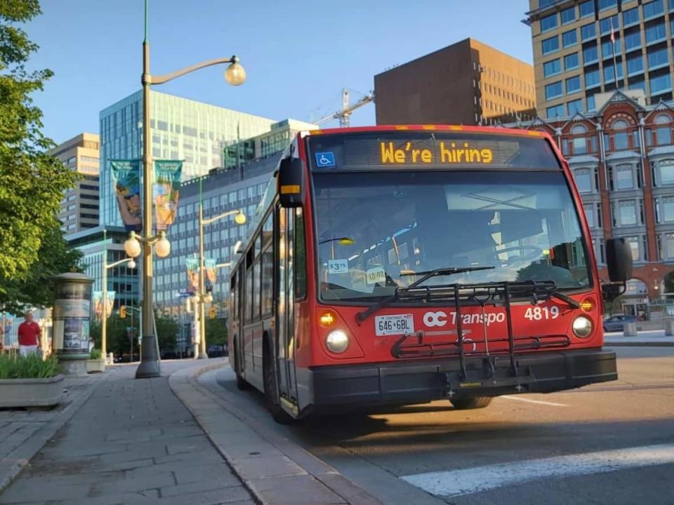 OC Transpo passengers will soon be able to tap their credit card or use Apple Pay or Google pay to pay for public transit. (Trevor Pritchard/CBC - image credit)