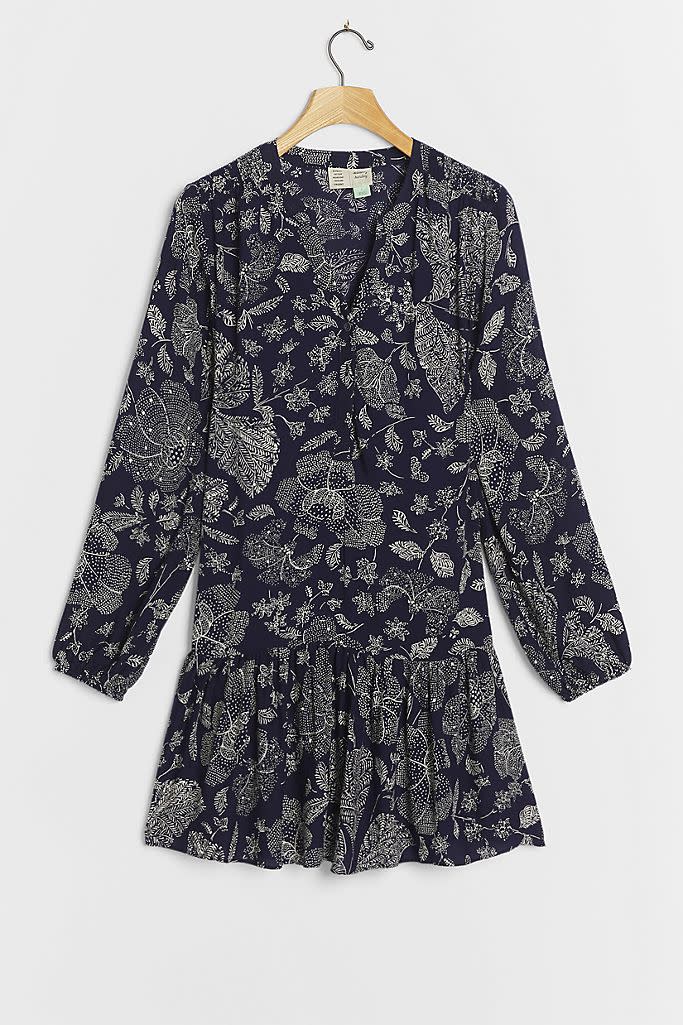 Elyn Tunic Dress. Image via Anthropologie.