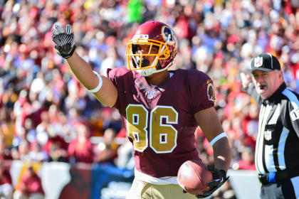 Jordan Reed, chain-moving (Tommy Gilligan-USA TODAY Sports)