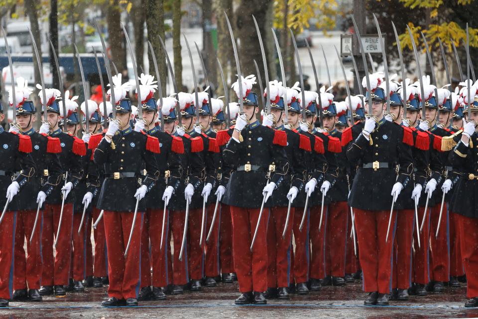 France Armistice Day ((Ludovic Marin/Pool via AP))