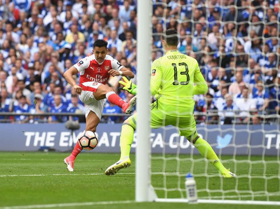 Conte still has a problem with Arsenal's opening FA Cup final goal (Getty)