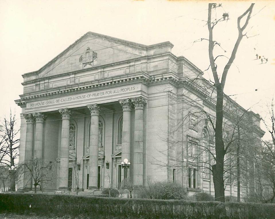 Rockdale Temple at Rockdale and Harvey avenues in Avondale was the the congregation's home from 1906-1969. It became known as Rockdale Temple rather than K.K. Bene Israel.