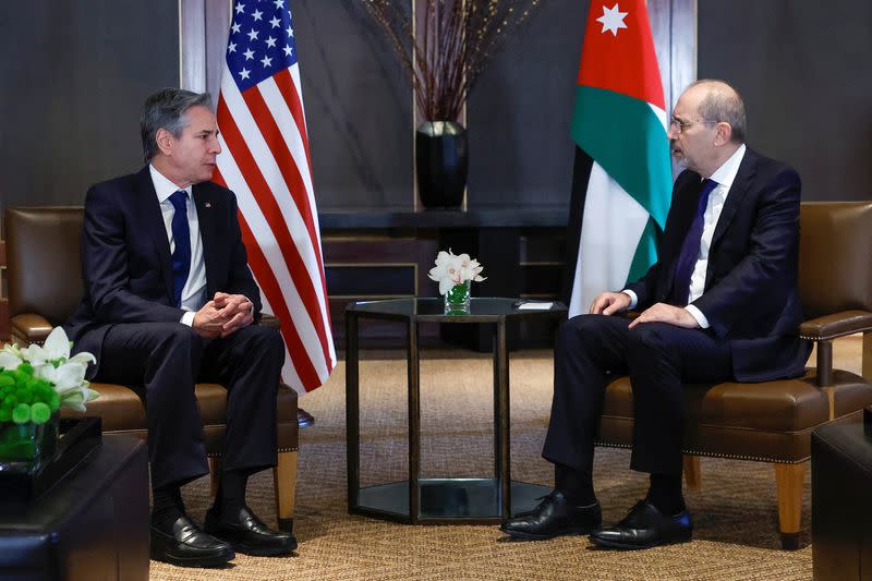 U.S. Secretary of State Blinken visits Jordan