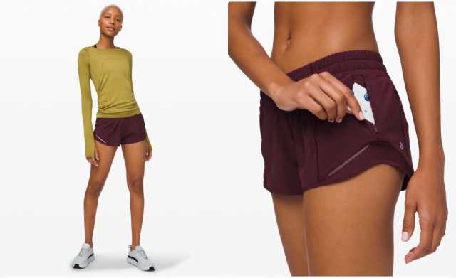 Stay cool and stylish in these Lululemon Hotty Hot Shorts 2.5