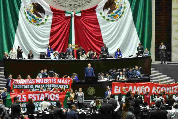 Sesión en la Cámara de Diputados