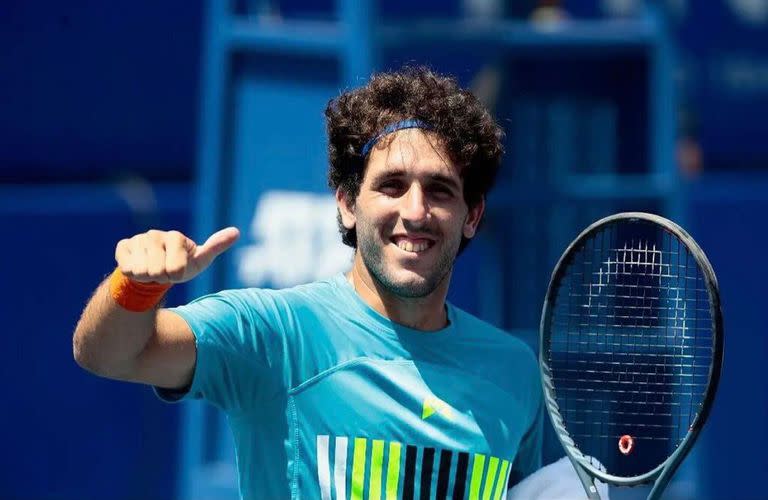 El tenista argentino Hernán Casanova jugará su primer main draw de ATP. 