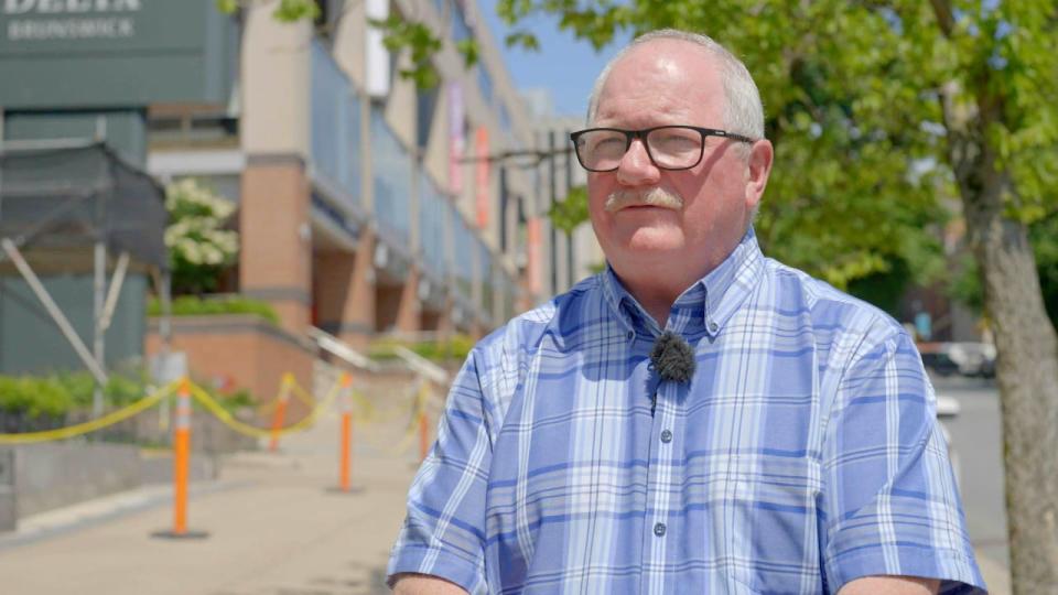 Saint John Deputy Mayor John Mackenzie says that he is optimistic for the prospects of Brunswick Square and unconcerned about McAllister Place because it is a well occupied space.