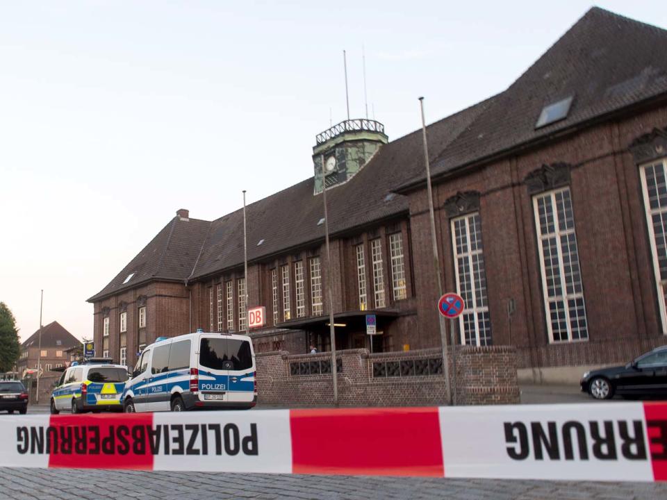 Bei einer Messerattacke in Flensburg gab es einen Toten und zwei Verletzte. (Bild-Copyright: Benjamin Nolte/dpa)