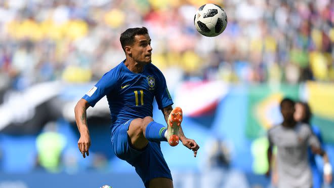 Philippe Coutinho traf zum 1:0 für Brasilien gegen Costa Rica