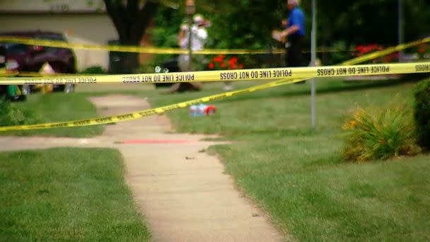 PHOTO: Police responded to reports of gunfire in Butler Township, Ohio, Aug. 5, 2022. Four people were found fatally shot, police said. (WKEF)