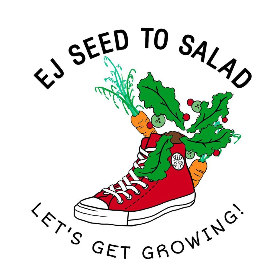 The logo of this year's East Jordan's Shoe Club 'Seed to Salad' program.
