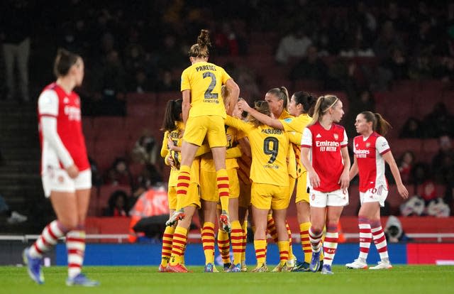 Arsenal v Barcelona – UEFA Women’s Champions League – Group C – Emirates Stadium