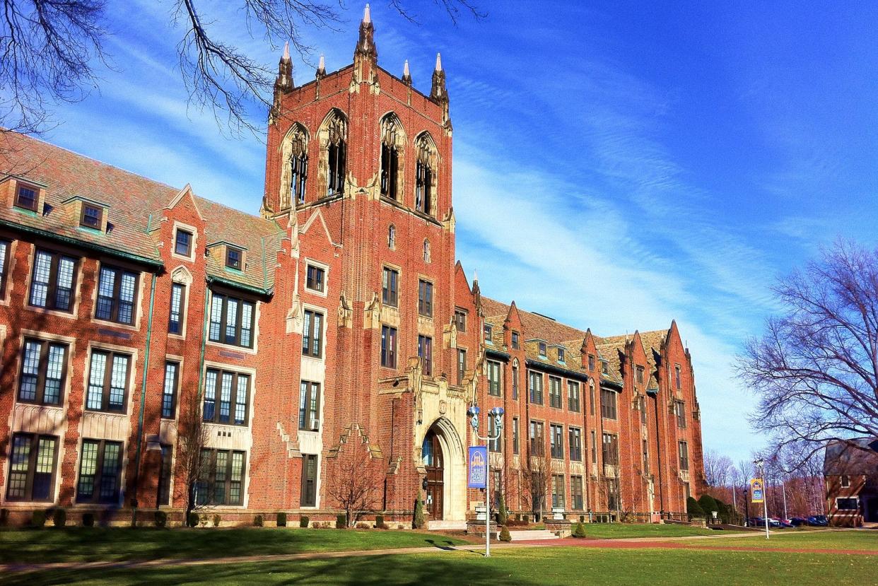 After 100 years, Notre Dame College in South Euclid, Ohio, will cease operations after this spring semester. This 2011 photo was taken from the college's Facebook page.