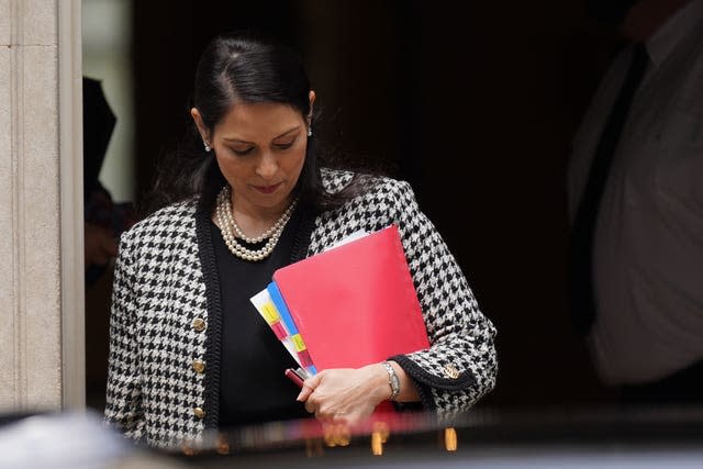 Home Secretary Priti Patel (Victoria Jones/PA)