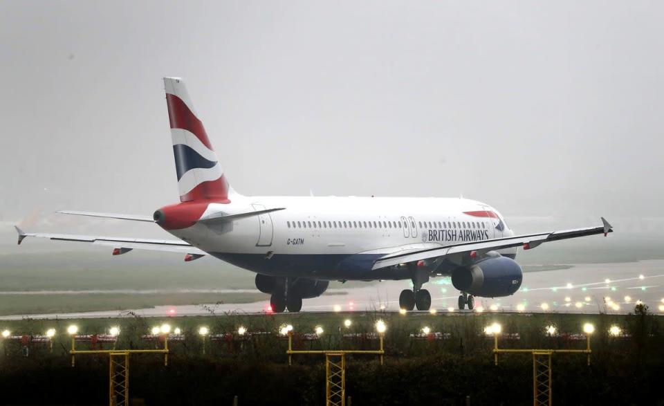 Over 100 BA flights were cancelled on July 5, 2022 (Gareth Fuller/PA) (PA Wire)