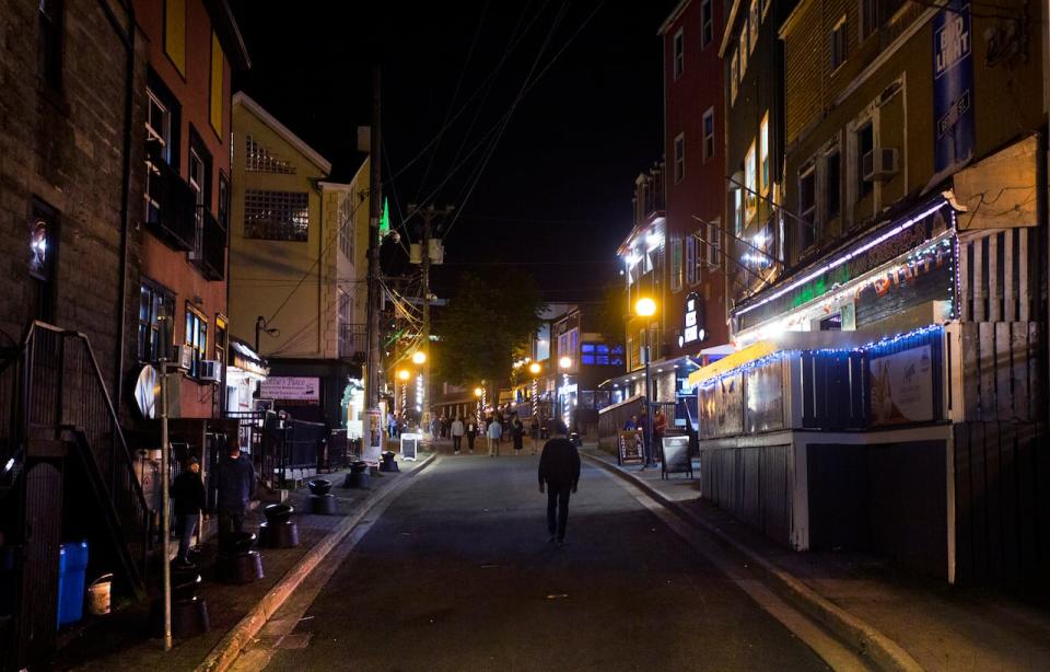 George Street, in downtown St. John’s, on Saturday July 11, 2020.