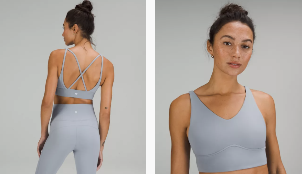 In Alignment Longline Bra Light Support, B/C Cup. (PHOTO: Lululemon)