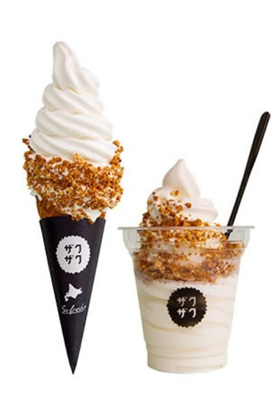 冰淇淋為東京池袋東武、原宿兩店限定販售的商品。(圖片來源／クロッカンシュー ザクザク)