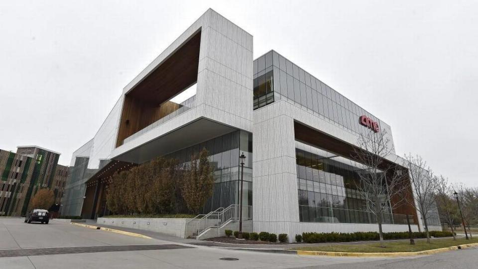 Movie theater giant AMC Entertainment was eligible for tax credits when it built this new headquarters in Leawood and moved from downtown Kansas City in 2013.