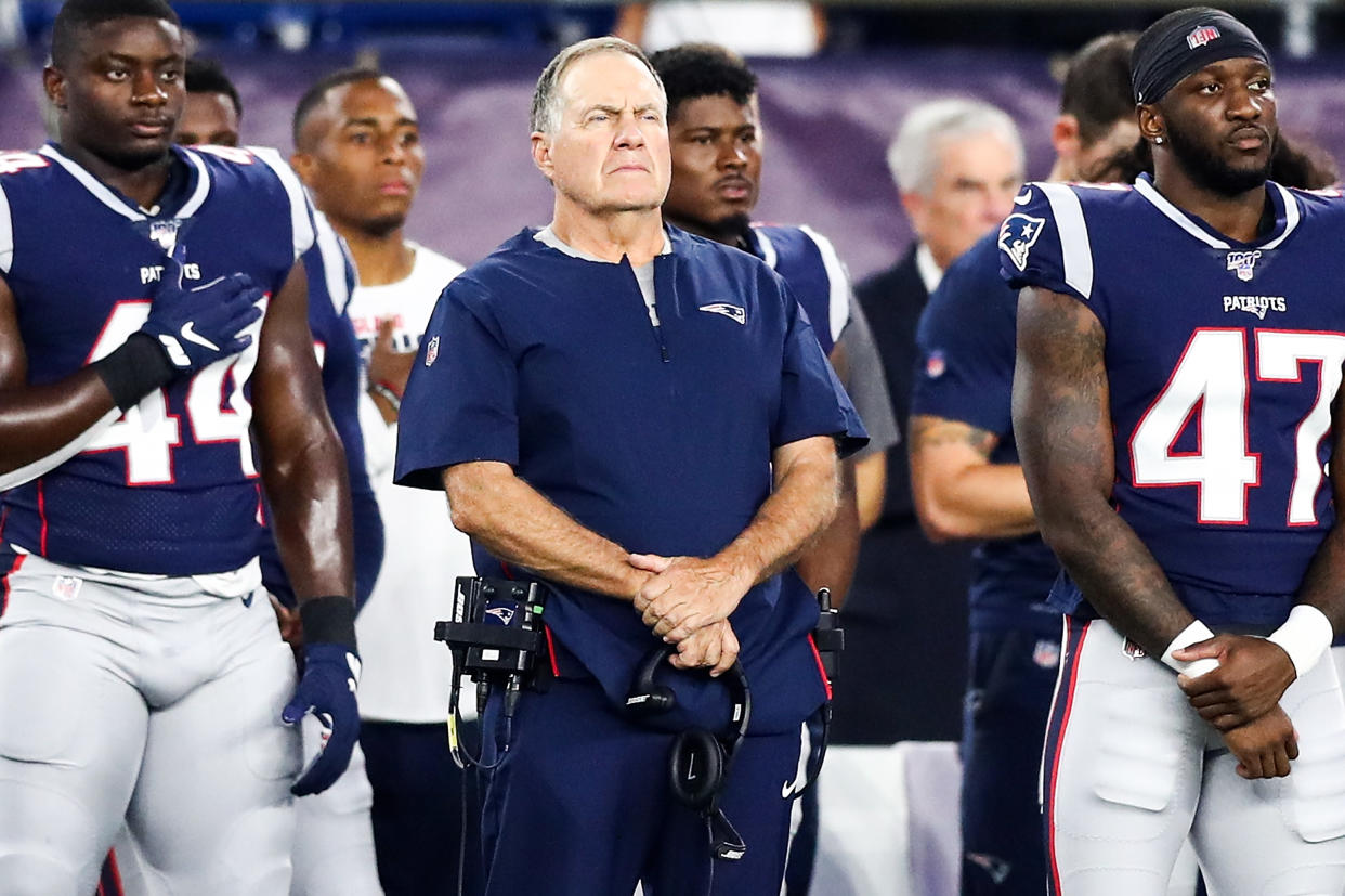 Bill Belichick and the New England Patriots have owned the AFC East for almost two decades. (Getty Images)