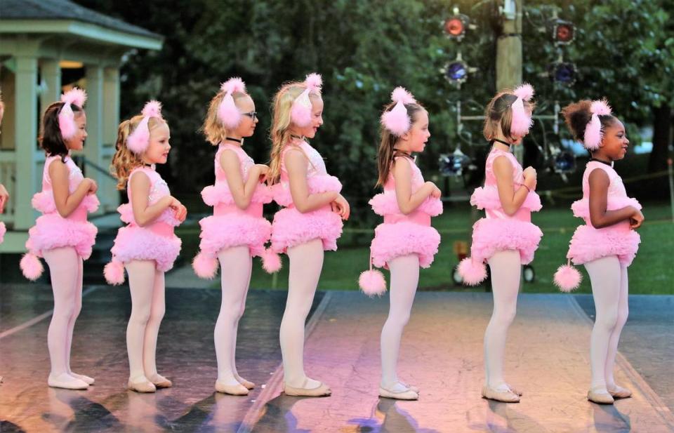 A tradition during Ballet Under the Stars includes a pre-show of young dancers from area dance schools.