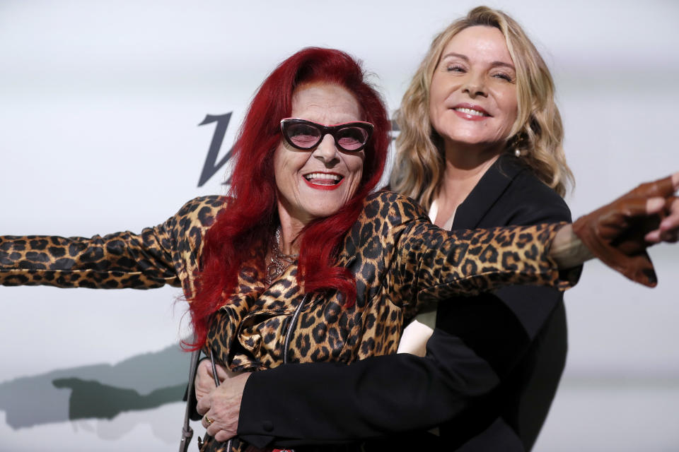 Patricia Field and Kim Cattrall